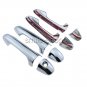 4x Door Handle Cover Fit Toyota Highlander 2015 2016 without Smart Keylees Trim