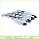 4pcs Chrome Door Handle Catch Cover Trim Fit Kia Sportage 05-10 Molding Sticker