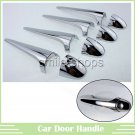 Chrome Full Handle Cover Trim Outside Door Car Fit Toyota RAV4 2013 - 2014