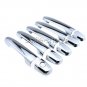 Chrome Silver Door Handle Cover Trim 5pcs Fit Toyota RAV4 2006 - 2012 Accessorie