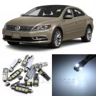 Error Free White 12pcs Interior LED Light Kit for 2009-2014 VW Passat CC