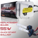 AC 55W QUICK START Slim HID Xenon Headlamp Conversion Kit H4 9003 Hi-Lo Bi-Xenon