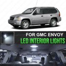 11X Pure White Bulbs LED Interior Car Lights For 2002-2009 GMC Envoy Canbus Kit