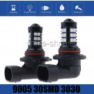 2x 9005 HB3 9014 3030 Car Fog Driving Light Ultra Blue LED Bulb Replacement Lamp