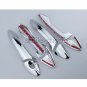 Chrome Silver Car Door Handle Cover Trims Fit Hyundai Elantra 2011 2012 2013