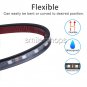 Glow Full Color 12LED Interior Car Kit Under Dash Foot Well Seat Inside Lighting