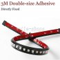 56CM LED Waterproof Flash Car Knight Rider Strip Lights w/Remote Control Red