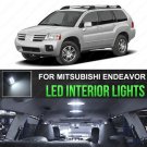 10x Interior 6000K Car Lights Package For Mitsubishi endeavor 2005-2011LED Bulbs