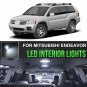 10x Interior 6000K Car Lights Package For Mitsubishi endeavor 2005-2011LED Bulbs