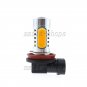 2pcs Yellow/Amber 3000K H11 11W COB LED Fog Light Driving Daytime Running Lights