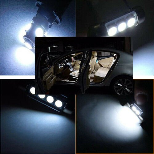 For 2008-2011 2012 Jeep Liberty LED Lights Interior Package Kit 6000K