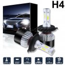 2PCS H4  6000K White 19800LM 1320W COB LED Car Headlight Kit High/Low Lights