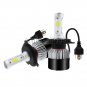 2pcs COB H4 HB2 9003 COB LED Headlight Kit High/Low Power Bulbs 6000K Pure White