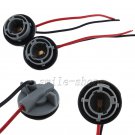 2pcs 1156 Daytime Running Light  Connectors Pre-wire Socket Harness Wiring