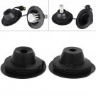 2pcs Universal 100mm Car Headlight Rubber Dust Seal Cover for LED HID Xenon Bulb
