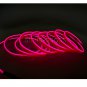 2M Car Interior Trim Door Panel Decorative Atmosphere Cold Light Lamp Strip Pink