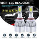 HB3 9005 1300W 195000LM COB LED Headlight Lamp Bulbs Conversion Kit White 6000K