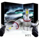 COB LED Headlight Kit H8 H9 H11 1300W 195000LM 6000K Low Beam Fog Lamp HID White