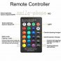 2pcs 12V T10 5050 RGB LED Car SUV Side Marker Lights Reading Lamp + Remote Kit