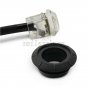 2pcs 3/4" 3 LED White Stop Turn Tail Brake Light Grommet Truck Trailer Camper