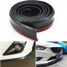 2.5M Carbon Fiber Look Front Bumper Lip Protector Spoiler Trim for Cadillac