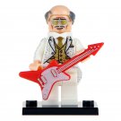 Alfred Play The Guitar Custom Minifig Minifigure Block Building Toys Gift