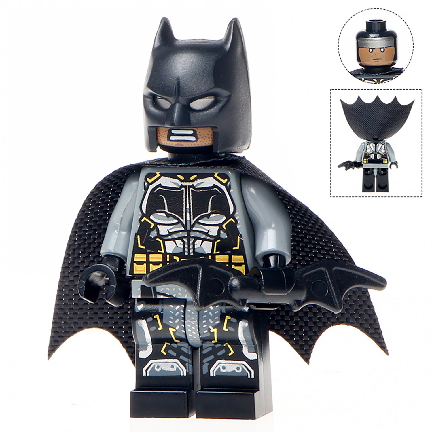Batman Custom DC Minifig Minifigure Block Brick Building Toys Gift