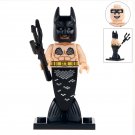 Batman Mermaid Tail Custom DC Minifig Minifigure Block Brick Building Toys Gift
