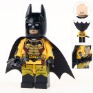 Golden Crusader Batman Custom DC Minifig Minifigure Block Brick Building Toys Gift