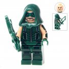 Green Arrow Custom DC Minifig Minifigure Block Brick Building Toys Gift
