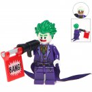 Joker Custom DC Minifig Minifigure Block Brick Building Toys Gift
