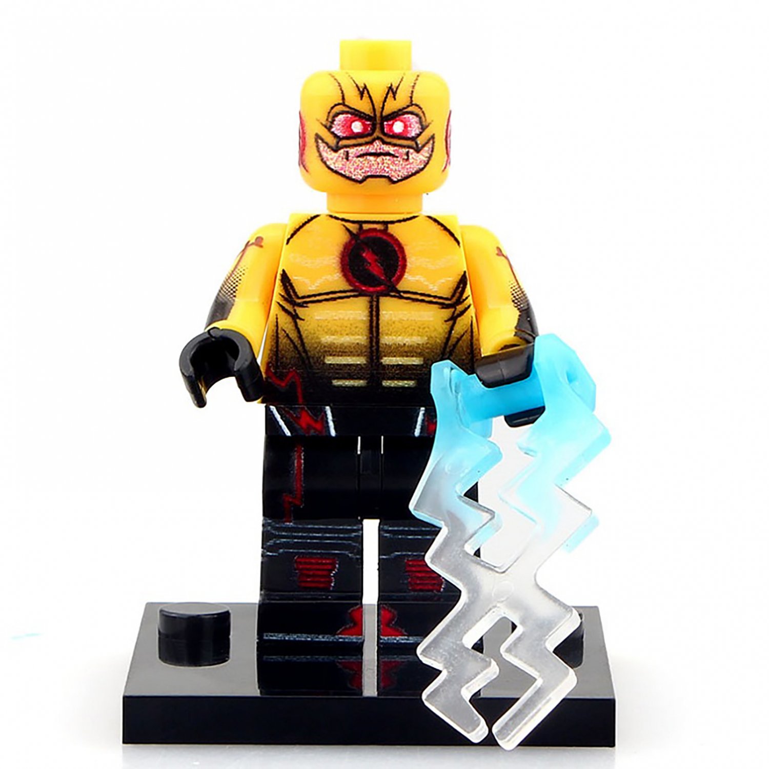 Reverse Flash Custom DC Minifig Minifigure Block Brick Building Toys Gift