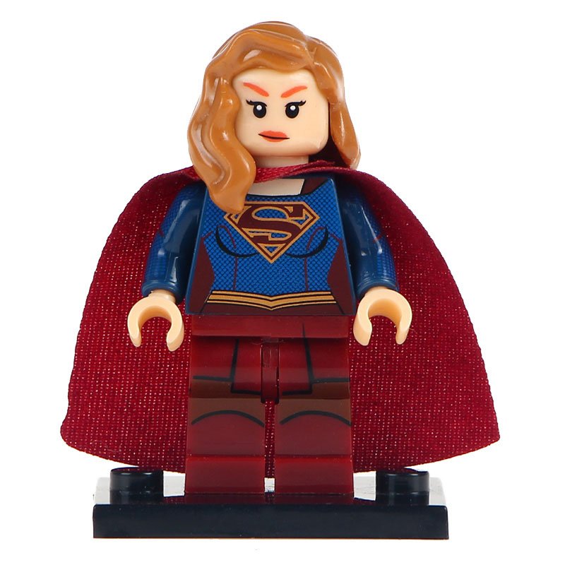 Supergirl Custom DC Minifig Minifigure Block Brick Building Toys Gift