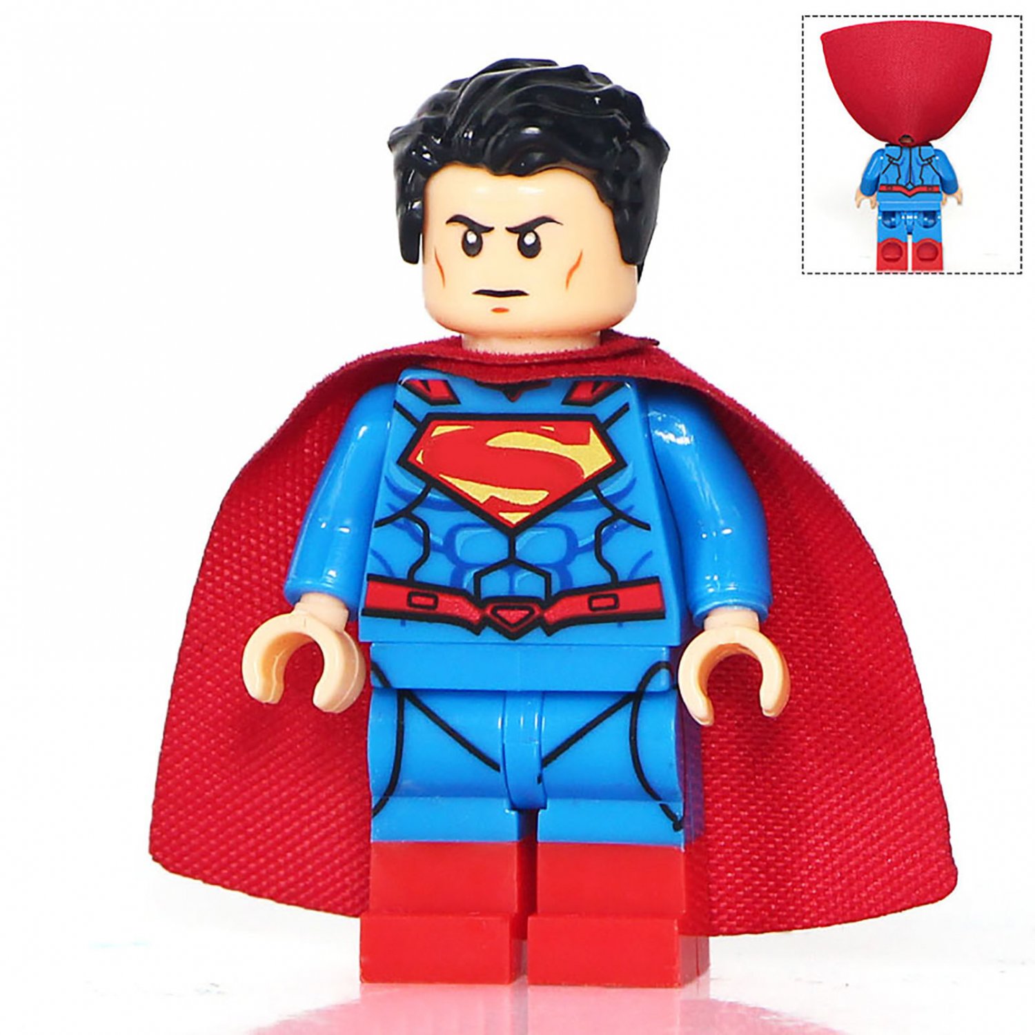 Superman Custom DC Minifig Minifigure Block Brick Building Toys Gift