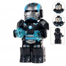 Armored Iron Man Custom Marvel Minifig Minifigure Block Brick Building Toys Gift