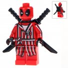Deadpool Custom Marvel Minifig Minifigure Block Brick Building Toys Gift