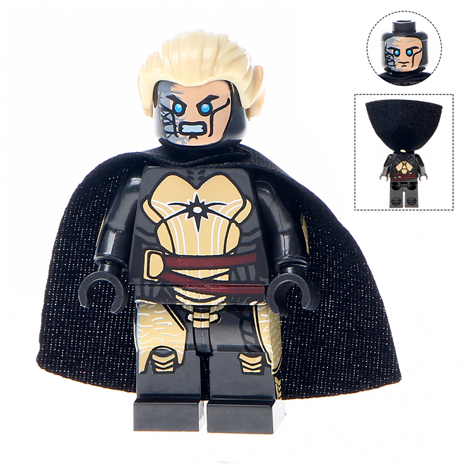 Malekith Custom Marvel Minifig Minifigure Block Brick Building Toys Gift