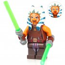 Ahsoka Tano Custom Star Wars Minifig Minifigure Block Brick Building Toys Gift