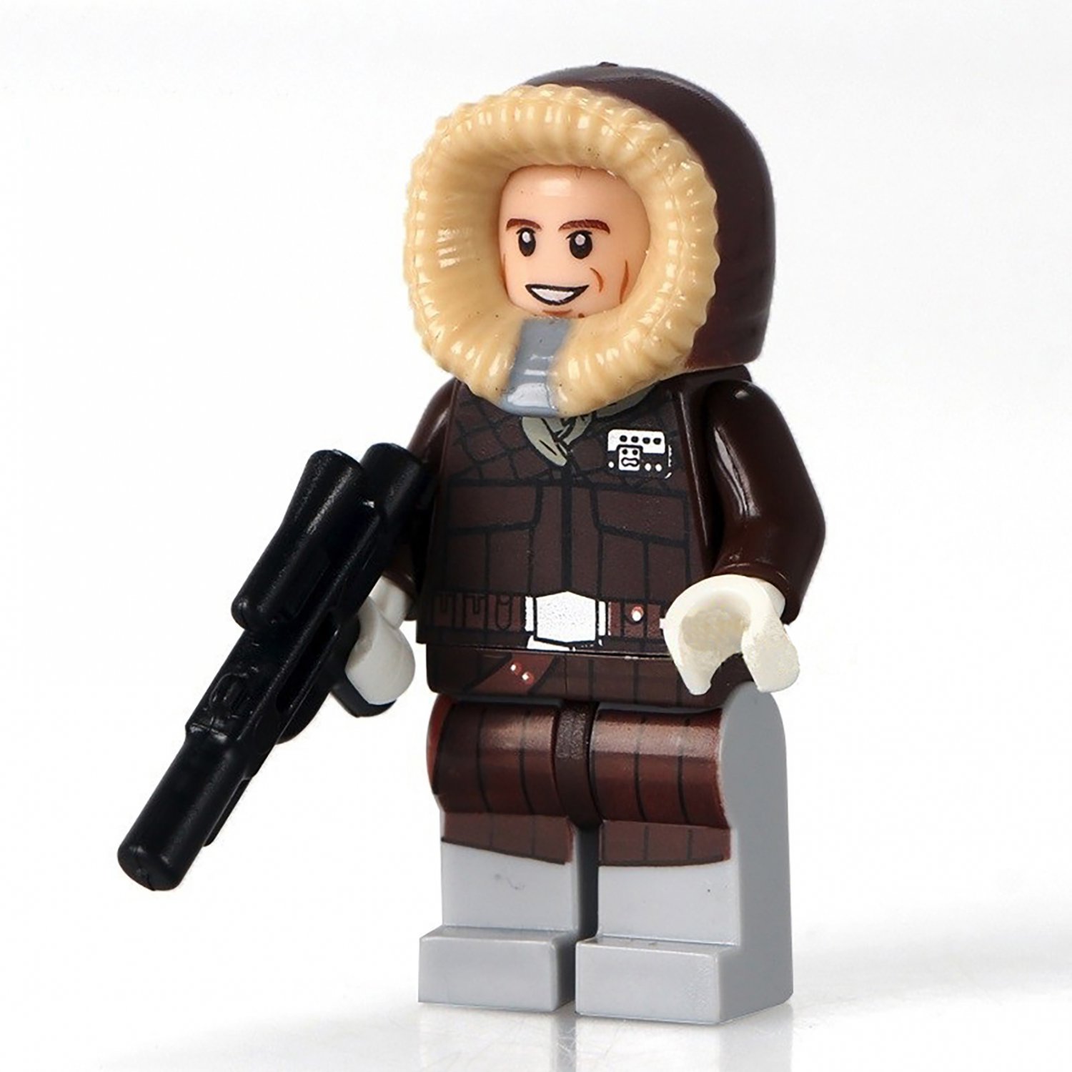 Han Solo Custom Star Wars Minifig Minifigure Block Brick Building Toys Gift