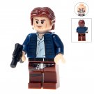 Han Solo Custom Star Wars Minifig Minifigure Block Brick Building Toys Gift