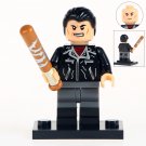 Negan Custom Minifig Minifigure Block Brick Building Toys Gift