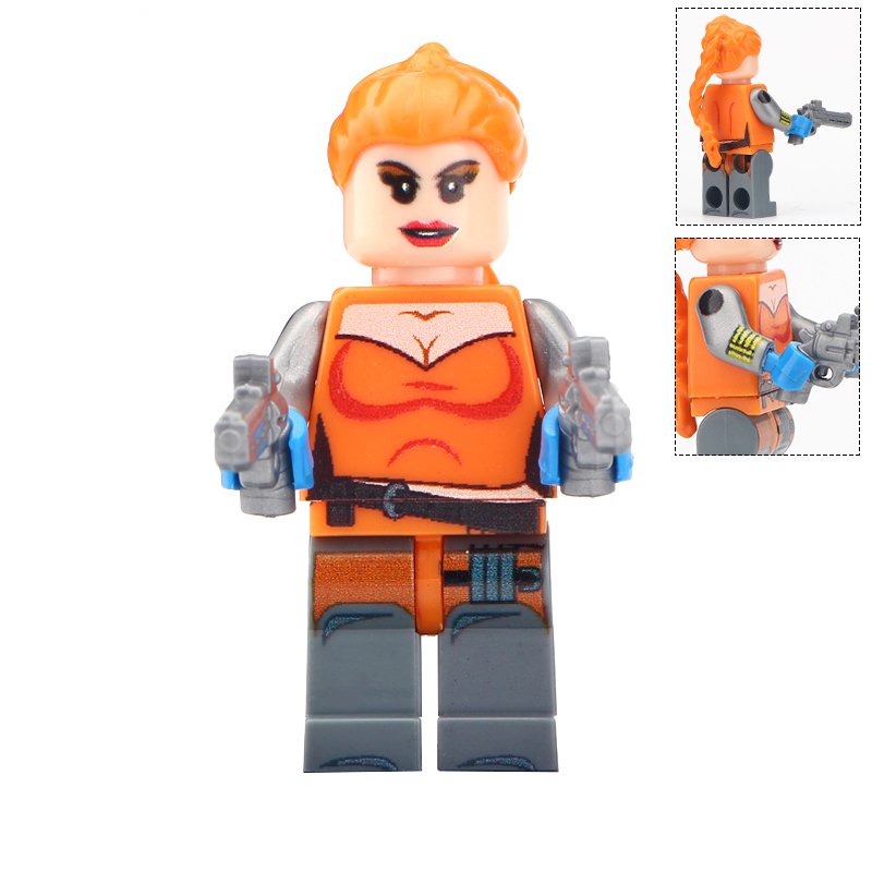 Elsa Bloodstone Custom Marvel Minifig Minifigure Block Brick Building Toys Gift