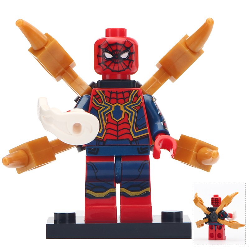 Spider-Man Custom Marvel Minifig Minifigures Block Brick Building Toys Gift