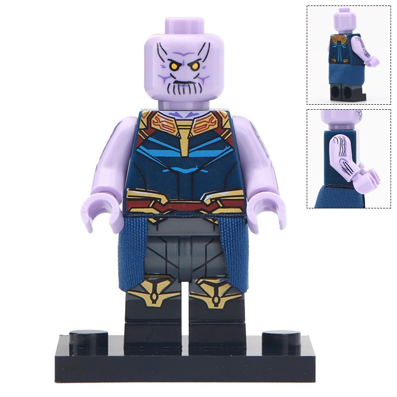 Thanos Custom Marvel Minifig Minifigures Block Brick Building Toys Gift
