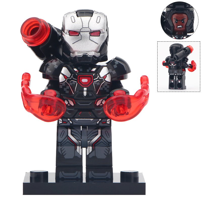 War Machine Custom Marvel Minifig Minifigures Block Brick Building Toys Gift