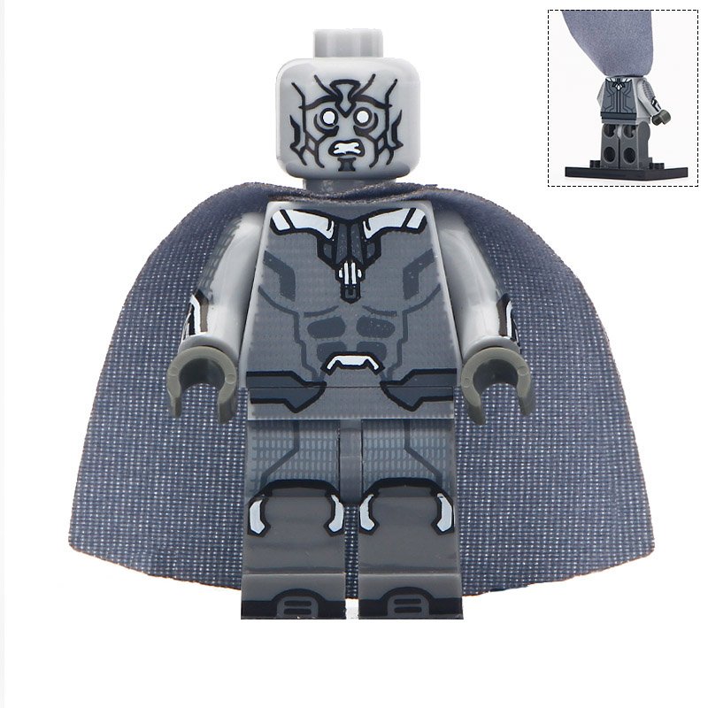Deadth Vision Custom Marvel Minifig Minifigure Block Brick Building Toys Gift