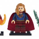 set Flash Supergirl Arrow Custom Minifig Minifigures Block Brick Building Toys Gift
