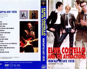 Elvis COSTELLO & The Attractions "Live In Cologne 1978" DVD R