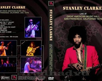 STANLEY CLARKE - Oct. 10, 1979 / San Francisco - DVD R