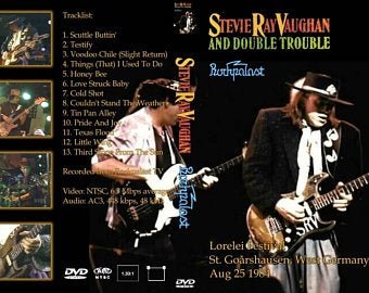 Stevie RAY VAUGHAN "Loreley Open Air Festival 1984" DVD R